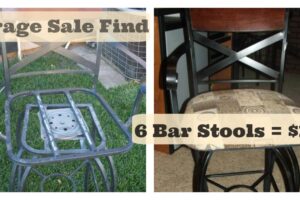 Makeover School - Upholstered Seats| blowingawayoutwest.com - It's so easy to reupholster chair and bar stool seats. Check out these transformed bar stools and get tips on how to transform stained or outdated seats into stylish chairs. #upholsteredchairs #upholsteredchairsbeforeandafter #upholsteredbarstools #upholsteredchairsdiy