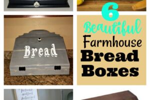 6 farmhouse bread boxes