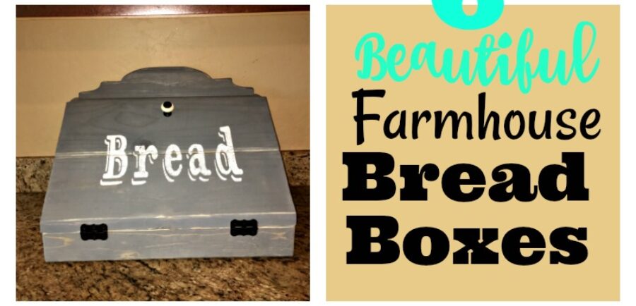 6 farmhouse bread boxes
