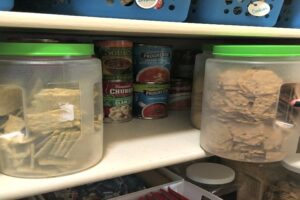 How to Organize Your Pantry In Under 2 hours | blowingawayoutwest.com - Hacks for organizing your pantry the fast and easy way #pantryhacks #organizepantry #closetorganization #lifehacks #pantry #pantrystorage