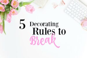 It's time to break these design rules!