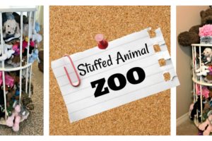 Easy Stuffed Animal Zoo Tutorial