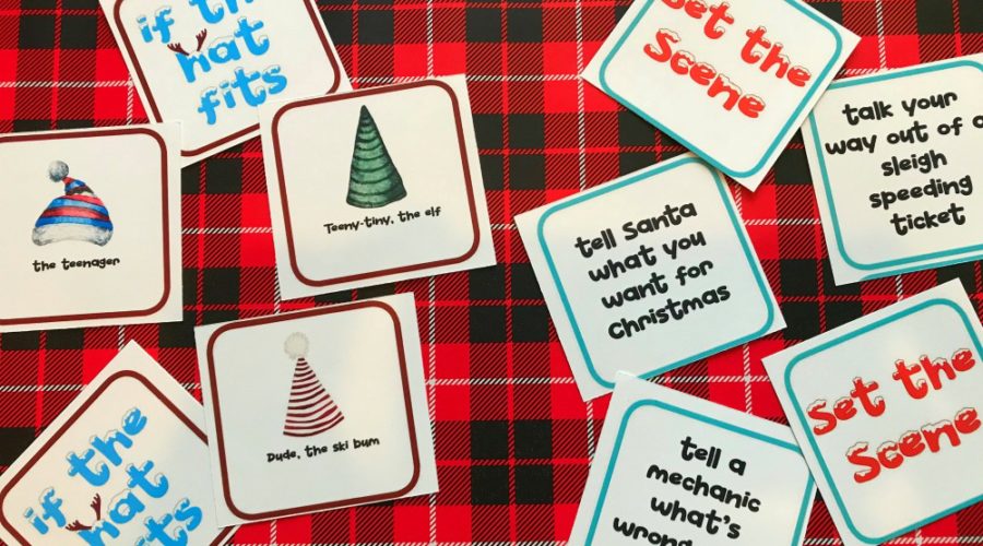 Christmas Party Group Game: If the Hat Fits, the Hilarious Game of Christmas Improv