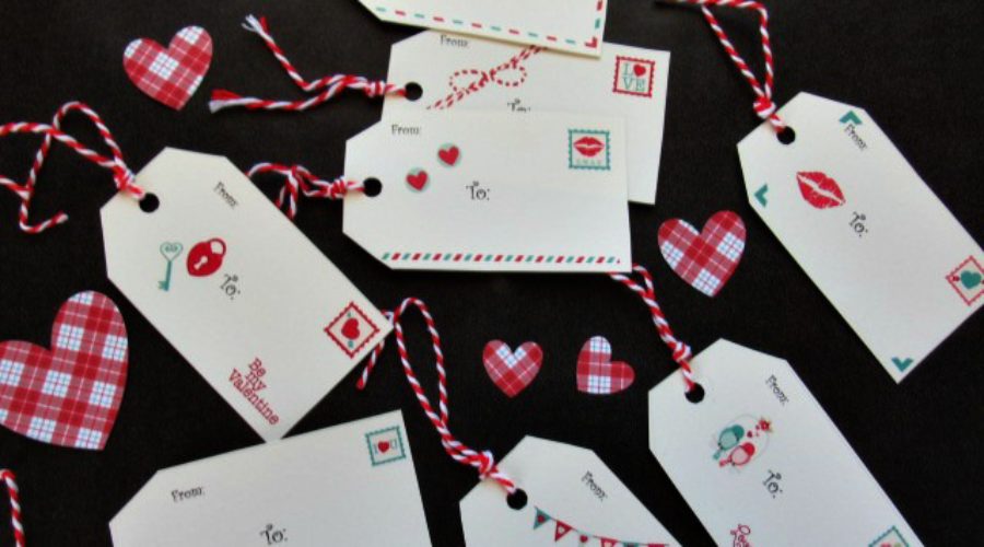 Valentine’s Day Gift Tags : Sending You My Love