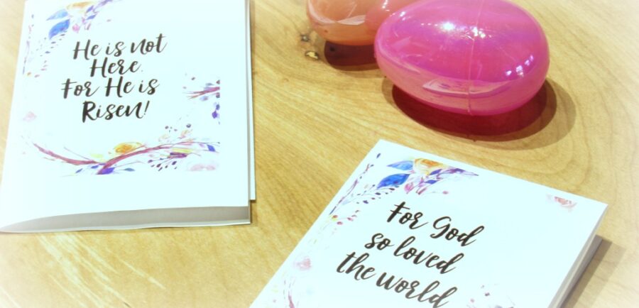 Free Easter Scripture Printables: Easter Scriptures Printable Art and Gift Cards | blowingawayoutwest.com - Easter Christian Cards and Printables. #easterprintable #freesprintable #freeeasterprintable #freeeastercards #gifttagstoprint #scriptureprintables