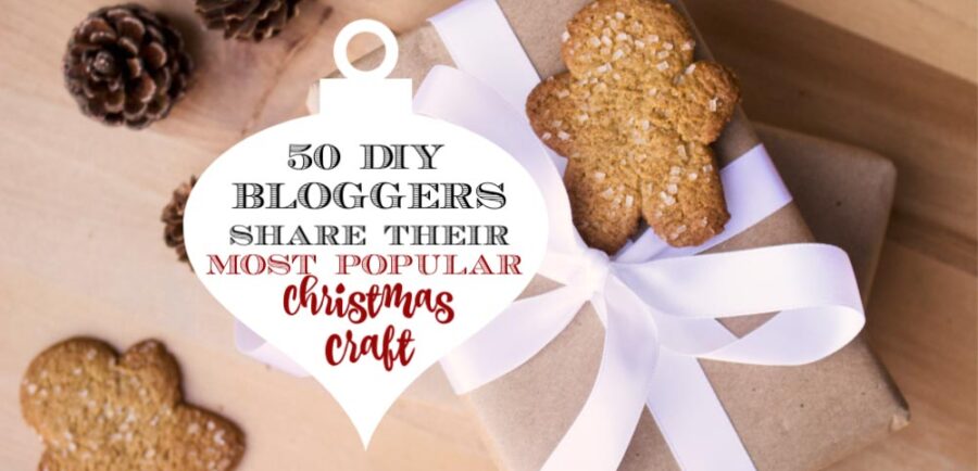 Bloggers Share 50 Most Popular Christmas Crafts | blowingawayoutwest.com - 50 DIY Bloggers Share the Most Popular Christmas Craft from Their Blog #christmascraft #christmaswreath #popularchristmas #mostpopularchristmascraft #diywreath #12daysofChristmas #deckthehome #deckthehomebloghop