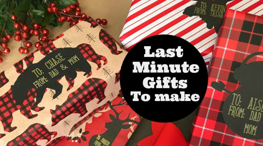 Last Minute Gifts to Make