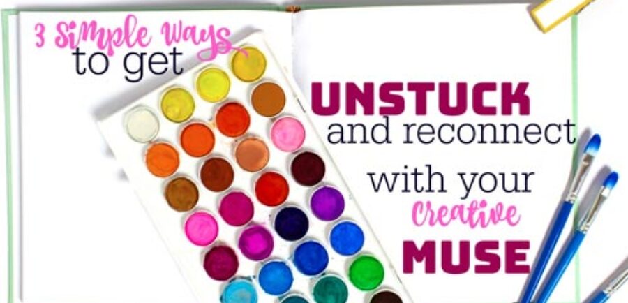 3 Simple Ways to Get Unstuck and Reconnect to Your Creative Muse | blowingawayoutwest.com - How To Get Unstuck and Boost your Creativity! #howtogetunstuck #creativemuse#howtoreconnect #waystogetunstuck #writersblock #boostcreativity #howtoincreasecreativity #findyourself #getcreative #howtobemorecreative
