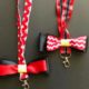 DIY Mickey Mouse Bowtie Disneyland Lanyards