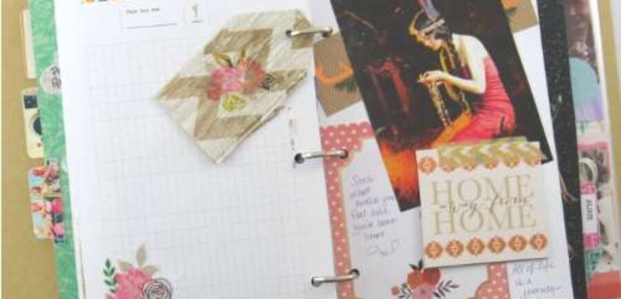 What Happened When I Went to Craft Camp! | blowingawayoutwest.com - I attended a 6- week virtual camp with a bunch of crafty ladies and it grew my confidence and creativity. Here's why you should consider joining an online craft camp. #collages #mixedmediacollage #junkjournal #vintageephemera #makersmovement #craftygirl #artjournalling#memorykeeping #journalstickers #plannerstickers #craftcamp #craftwithme #onlinecamps #summercamp #increasedcreativity #increasedconfidence