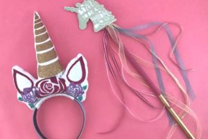 DIY Puffy Unicorn Headband