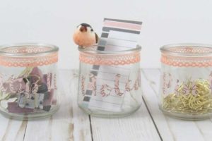 Quick DIY Gift: Dollar Store Office Supply Jars