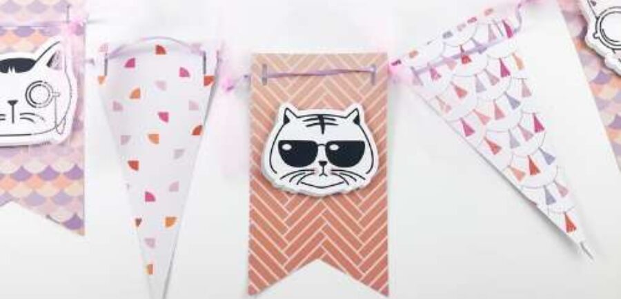 How to Make Custom Banners Using Your Cricut | blowingawayoutwest.com -Complete video tutorial on making great custom banners for every type of party--how to make them your own. #cricutprojectsbeginner #cricutprojectsfreebeginner #cricutprojectsbeginnerexploreair #cricutprojectsbeginnerholiday #cricutprojectsunique #cricutprojectideas #increasedconfidence #increasedcreativity