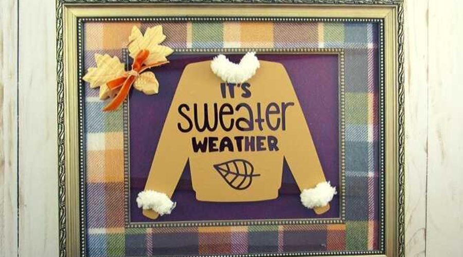 DIY Sweater Weather Sign