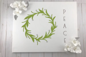 Easy Magnolia Wreath Canvas