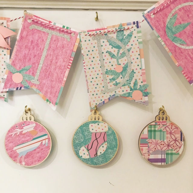Christmas Countdown Calendar | blowingawayoutwest.com - DIY Ornament Christmas Countdown Calendar using Your Cricut  #adventcalendar #christmascountdown #christmascalendar #woodornaments #diyornaments #12daysofChristmasideas