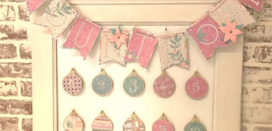 Cricut Ornament Christmas Countdown Calendar