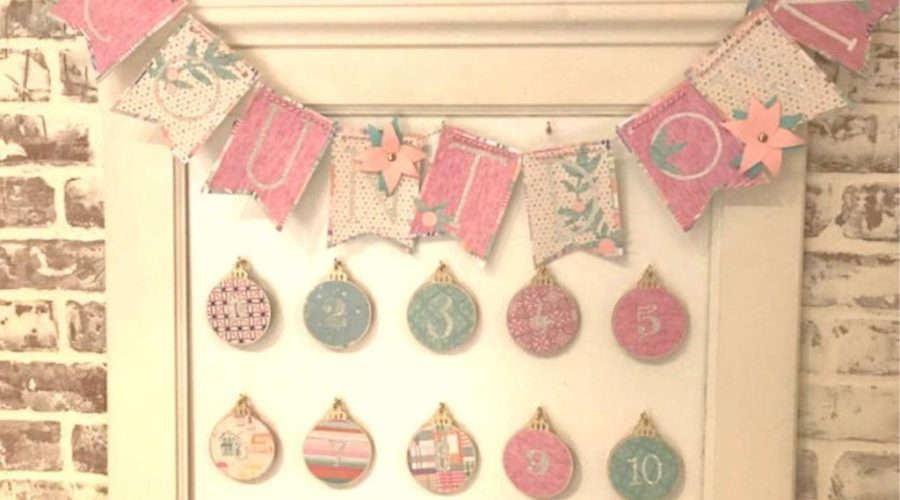 Cricut Ornament Christmas Countdown Calendar